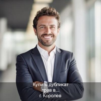 Сделать права в г. Королев (Купить дубликат прав в Королеве) - инструктор Олег 87